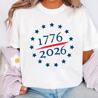 American 250 Shirt, USA 250th Anniversary Shirt, Semiquincentennial Celebration Tee, 1776-2026 July 4th Shirt, Unisex Patriotic Shirt