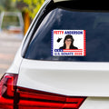 Fetty Anderson For West Virginia Senate 2026 Vinyl Sticker, Vote Fetty Anderson Decal, West Virginia Senate Elections Bumper Sticker,6
