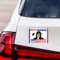 Fetty Anderson For West Virginia Senate 2026 Car Magnet - Vote Fetty Anderson Vehicle Magnet, West Virginia Senate Elections Magnet -6
