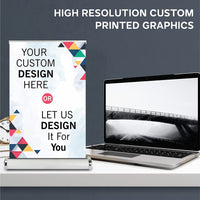 Table Top Banner Stand 11.5"x17.5" Roll up Banner Stand