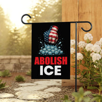 ICE Equals American Gestapo Garden Flag, Double Sided, Resist Hate Flag, Anti-Trump, Funny Anti-Trump Anti-Elon Flag, Political Flag