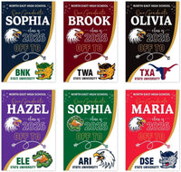 Personalized College Bound Garden Flag, Double Sided Future Graduate Custom Decor, University Bound Yard Sign, Class of 2026 Graduation Flag