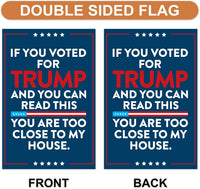 ICE Equals American Gestapo Garden Flag, Double Sided, Resist Hate Flag, Anti-Trump, Funny Anti-Trump Anti-Elon Flag, Political Flag