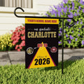 Personalized College Bound Garden Flag, Double Sided Future Graduate Custom Decor, University Bound Yard Sign, Class of 2026 Graduation Flag