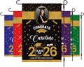 Personalized Graduation Garden Flag with Photo, Double Sided, Custom Name & School, Graduation Decoration 2026 Yard Sign, Class of 2026 Flag