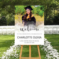 Personalized Graduation Welcome Sign, Custom Class of 2026 Party Sign with Photo, Graduation 2026 Decor, Congrats Grad Sign, Senior 26 Party