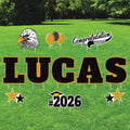 Personalized Graduation Yard Sign Letters 18