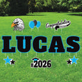 Personalized Graduation Yard Sign Letters 18