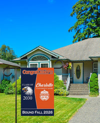 Personalized College Bound Garden Flag, Double Sided Future Graduate Custom Decor, University Bound Yard Sign, Class of 2026 Graduation Flag