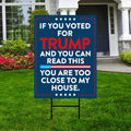 Abolish ICE Yard Sign, Keep the Immigrants, Deport the Racists Lawn Sign, Anti-Trump, Resist Fascism Yard Sign with Metal H-Stake