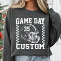 Game Day Custom Sweatshirt, Football Season Shirt, High School Football Sweatshirt