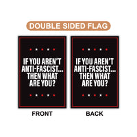 No Kings In America Garden Flag, 12x18 Inch Double Sided, Democracy Not Oligarchy, Anti-Trump Flag, Resist Racism Flag, Resist Fascism Flag