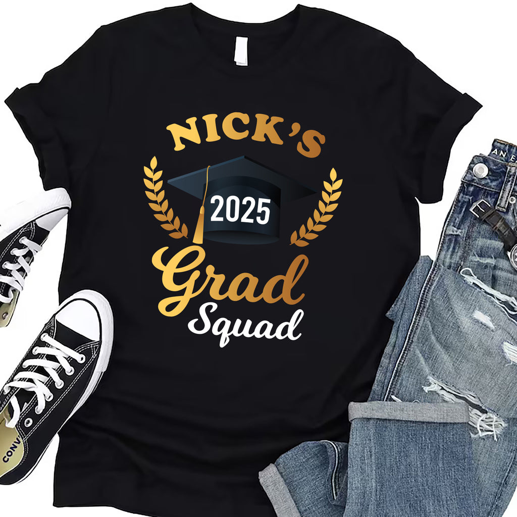 Personalized Grad Squad Shirt - Main Image