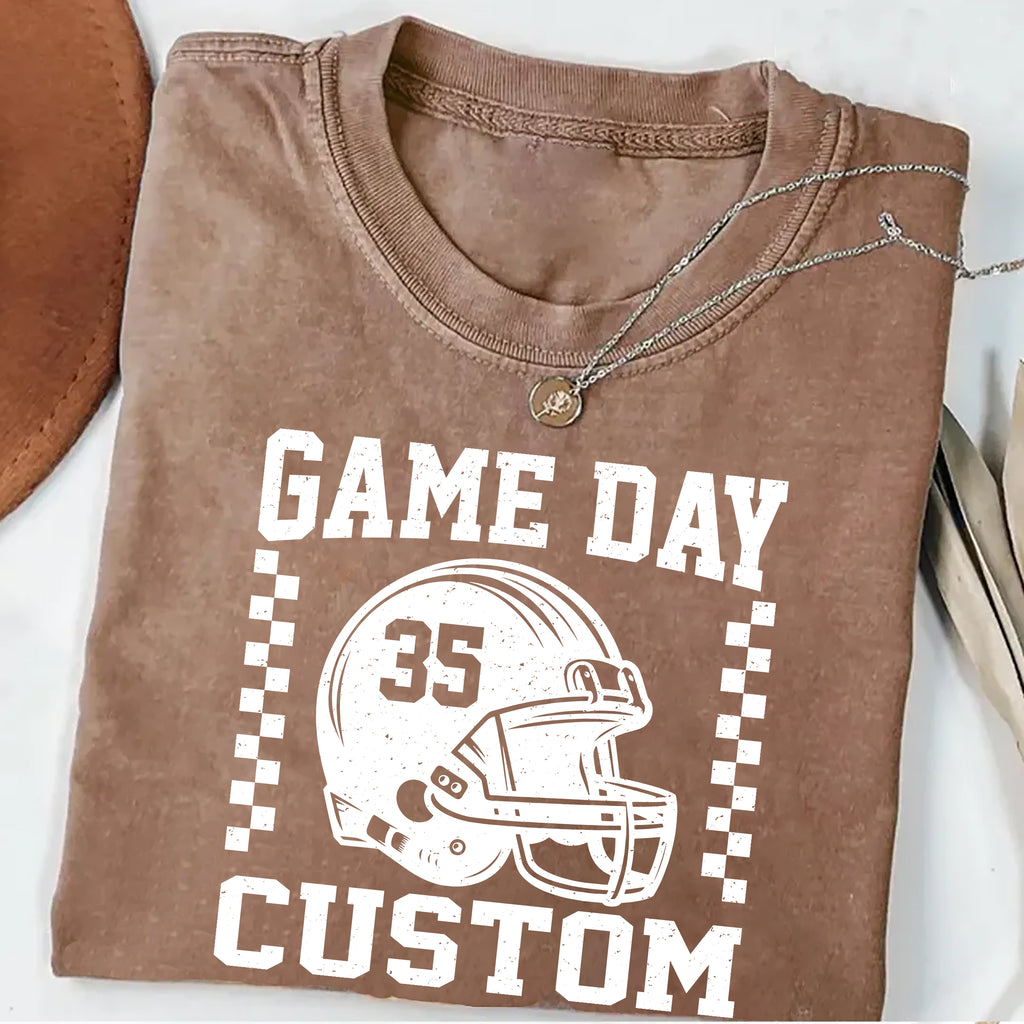 Game Day Custom Shirt, Football Season Shirt, High School Football Tee