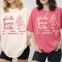 Girls Gone Mild Shirt, Custom Bachelorette Shirt, Spa Party Weekend Tee, Girls Night Matching Shirt, Bachelorette Gifts, Gifts for Friends