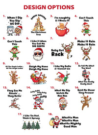 Custom Face Christmas Shirt, Personalized Santa Hat Shirt, Matching Family Gift Tee