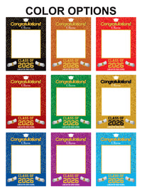 Personalized Graduation 2026 Selfie Frame, Class of 2026 Selfie Frame, Graduations Parties, Graduate 2026 Selfie Frame, Photo Booth Prop