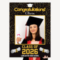 Personalized Graduation 2026 Selfie Frame, Class of 2026 Selfie Frame, Graduations Parties, Graduate 2026 Selfie Frame, Photo Booth Prop