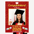 Personalized Graduation 2026 Selfie Frame, Class of 2026 Selfie Frame, Graduations Parties, Graduate 2026 Selfie Frame, Photo Booth Prop