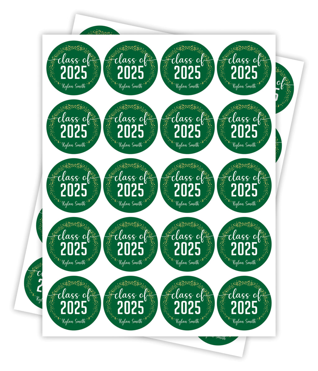 Personalized Graduation 2025 Stickers