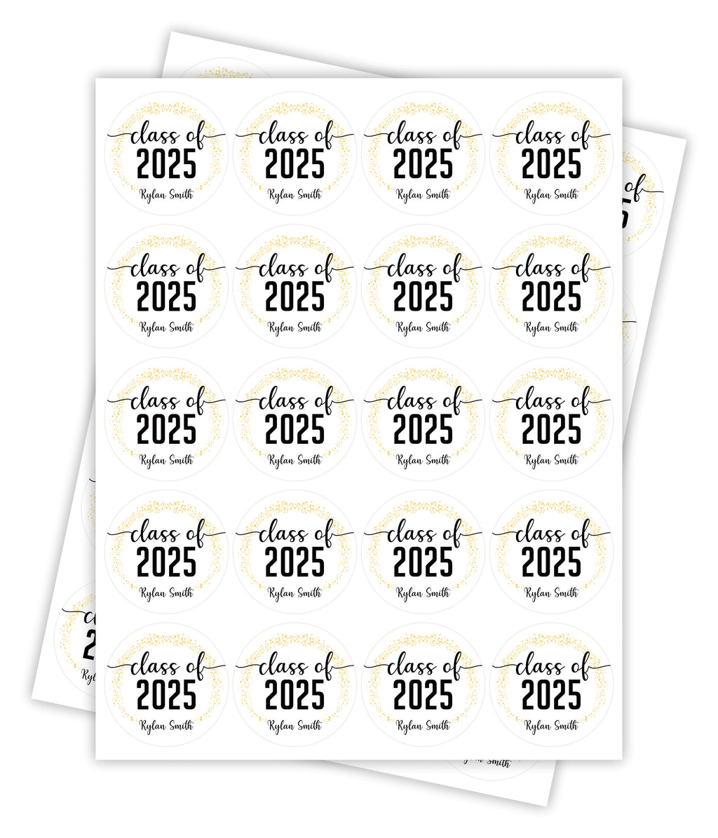 Personalized Graduation 2025 Stickers