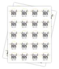 Personalized Graduation 2025 Stickers