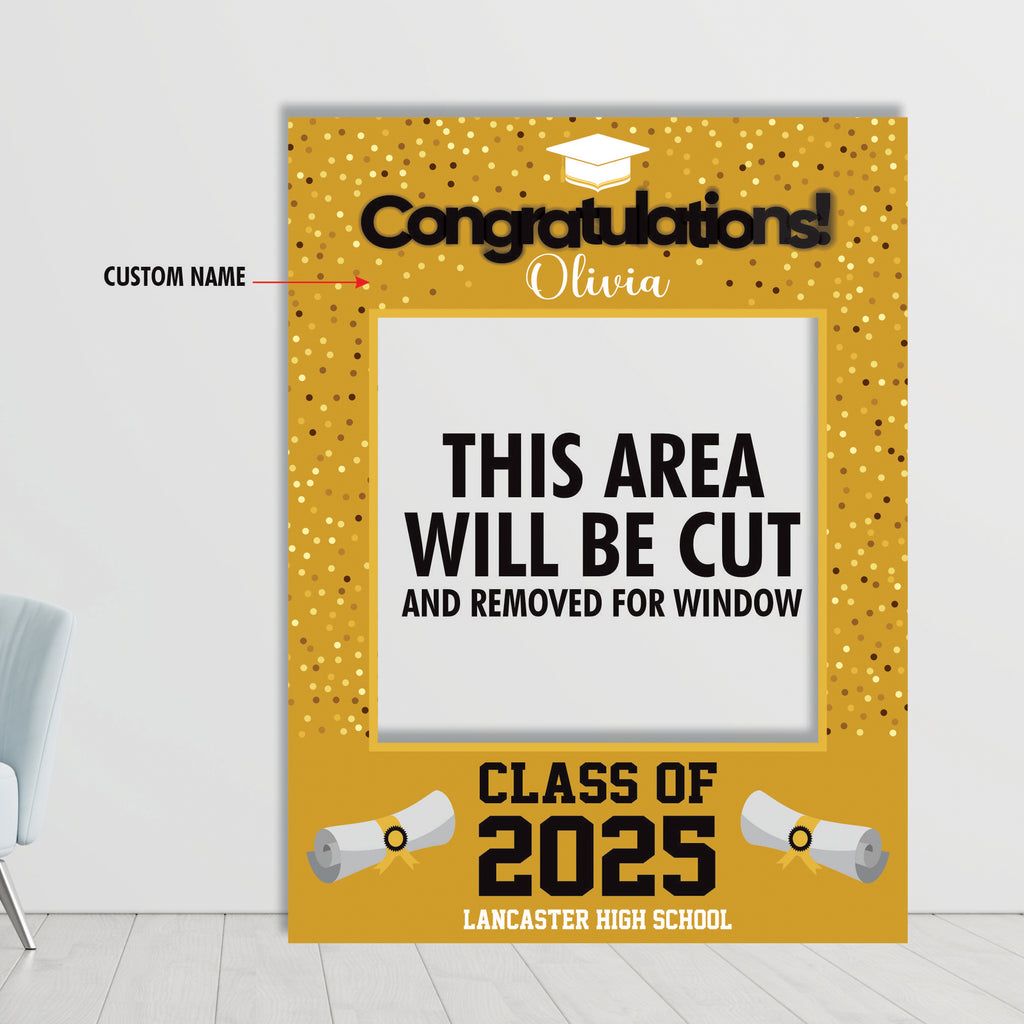 Personalized Graduation 2025 Selfie Frame