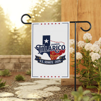 James Talarico For Texas Senate 2026 Garden Flag, Double Sided, 2026 Senate Flag, Elections Flag, Democratic Sign, Race Red White Blue Flag