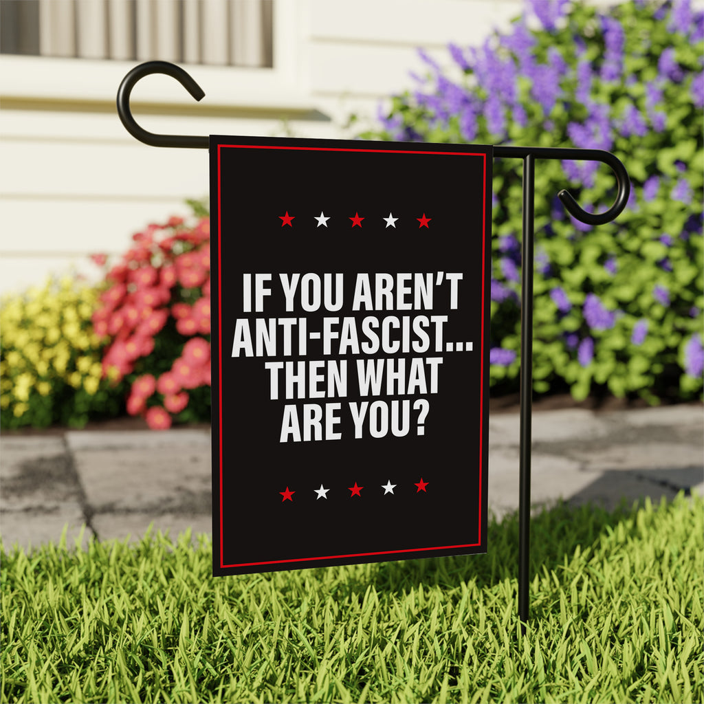 No Kings In America Garden Flag, 12x18 Inch Double Sided, Democracy Not Oligarchy, Anti-Trump Flag, Resist Racism Flag, Resist Fascism Flag
