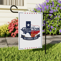 Ken Paxton For Texas Senate 2026 Garden Flag, Double Sided, 2026 Senate Flag, Elections Flag, Republican Sign, Race Red White & Blue Flag