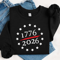 American 250 Sweatshirt, USA 250th Anniversary Shirt, Semiquincentennial Celebration Tee, 1776-2026 July 4th Shirt, Unisex Patriotic Shirt