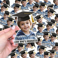 Custom Graduation Photo Stickers, Personalized Grad Favor, Class of 2026, Graduation 2026, Party Decor Stickers with Name Photo