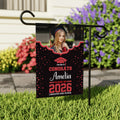 Personalized College Graduation 2026 Garden Flag, Double Sided, Custom School & University Logo, Class of 2026 Yard Sign, Graduate Celebration Flag