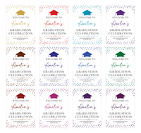 Custom Graduation Foamboard Poster Sign, Custom Class of 2026 Graduation Foamcore Welcome Sign, Celebration Sign, Personalized Foamcore