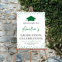 Custom Graduation Foamboard Poster Sign, Custom Class of 2026 Graduation Foamcore Welcome Sign, Celebration Sign, Personalized Foamcore