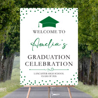 Custom Graduation Foamboard Poster Sign, Custom Class of 2026 Graduation Foamcore Welcome Sign, Celebration Sign, Personalized Foamcore