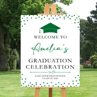 Custom Graduation Foamboard Poster Sign, Custom Class of 2026 Graduation Foamcore Welcome Sign, Celebration Sign, Personalized Foamcore