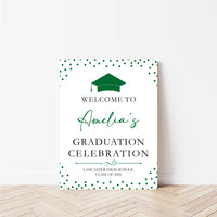 Custom Graduation Foamboard Poster Sign, Custom Class of 2026 Graduation Foamcore Welcome Sign, Celebration Sign, Personalized Foamcore