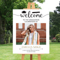 Custom Graduation Foamboard Poster Sign Photo, Personalized Class of 2026 Graduation Foamcore Welcome Sign, Graduate Celebration Sign Decor