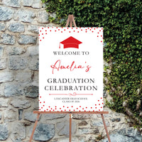 Custom Graduation Foamboard Poster Sign, Custom Class of 2026 Graduation Foamcore Welcome Sign, Celebration Sign, Personalized Foamcore