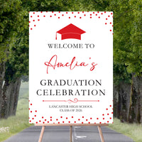 Custom Graduation Foamboard Poster Sign, Custom Class of 2026 Graduation Foamcore Welcome Sign, Celebration Sign, Personalized Foamcore