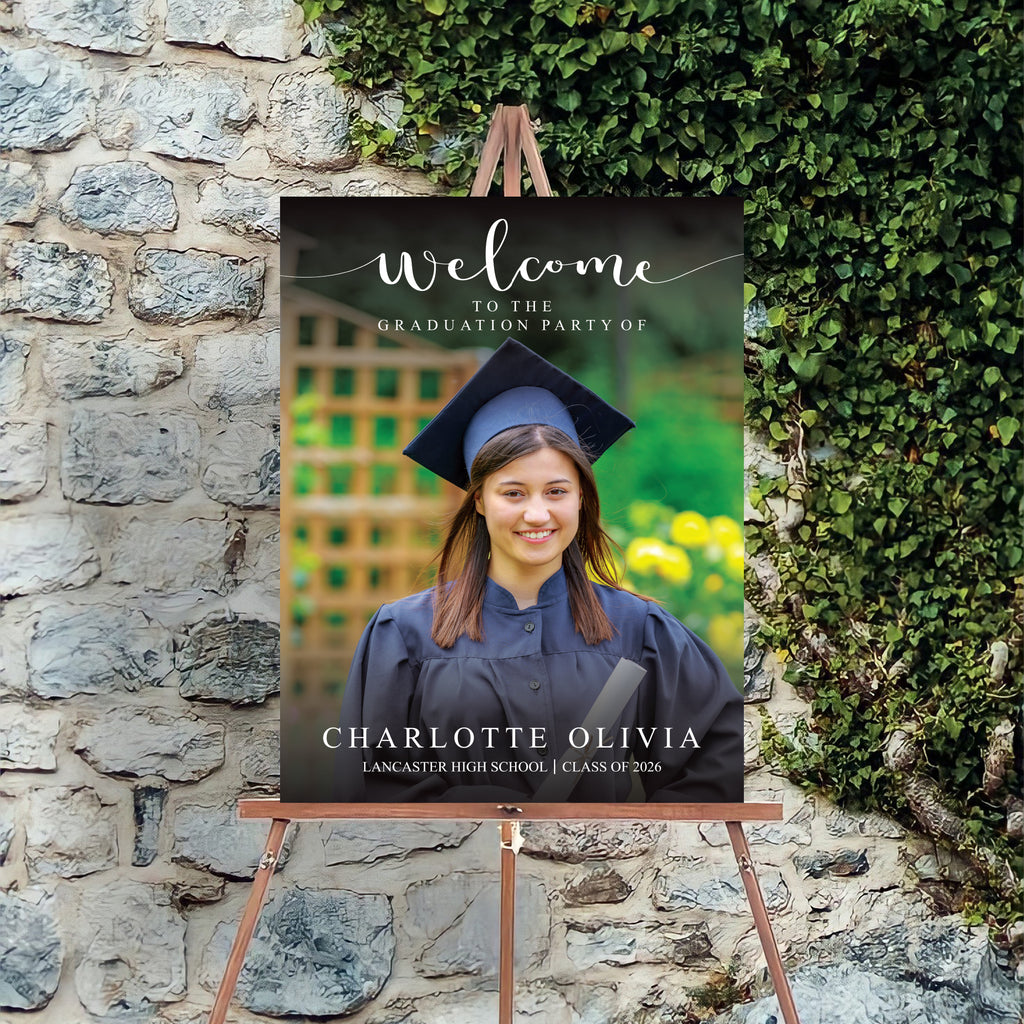 Custom Graduation Foamboard Poster Sign Photo, Personalized Class of 2 ...