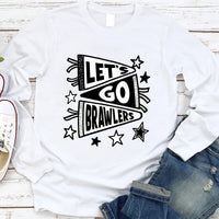 Custom School Mascot Long Sleeve Shirt, Favorite Team Shirt, Personalized Mascot Tee