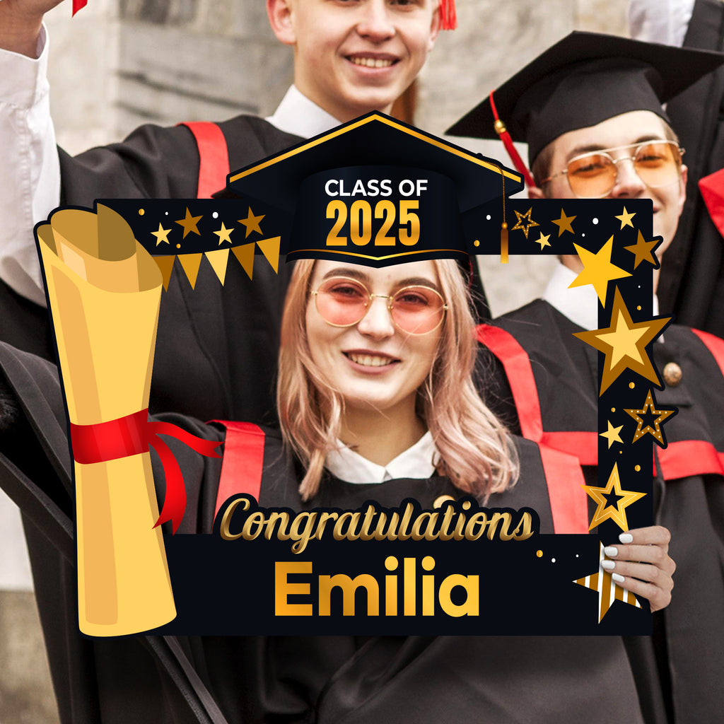Personalized Graduation 2025 Selfie Frame
