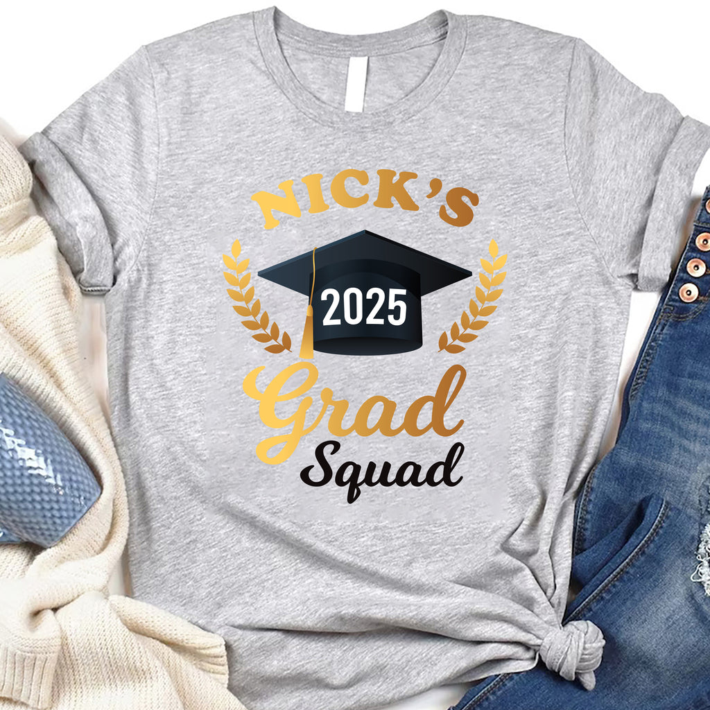 Personalized Grad Squad Shirt – Voila Print Inc - Main Image