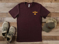 Custom Airplane Tail Number Short Sleeve T-Shirt, Aviation Pocket Design Shirt