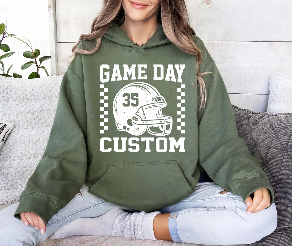 Game Day Custom Hoodie, Football Season Shirt, High School Football Hoodie