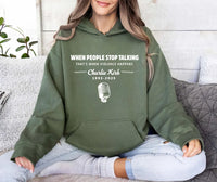 Justice for Charlie Hoodie, A True Patriot Charlie Kirk Shirt, Charlie Kirk Is My Hero Hoodie