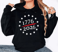 American 250 Sweatshirt, USA 250th Anniversary Shirt, Semiquincentennial Celebration Tee, 1776-2026 July 4th Shirt, Unisex Patriotic Shirt