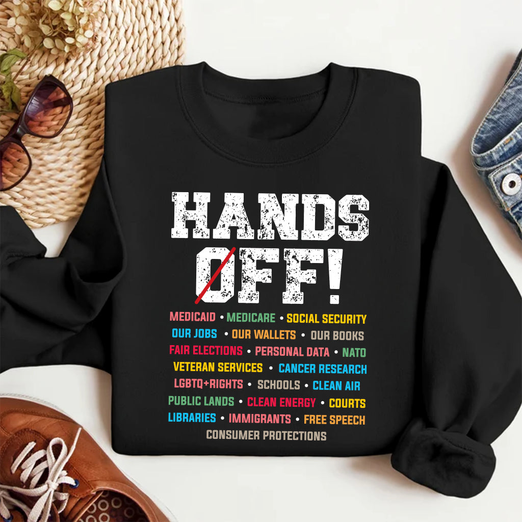 Hands Off Protest Sweatshirt